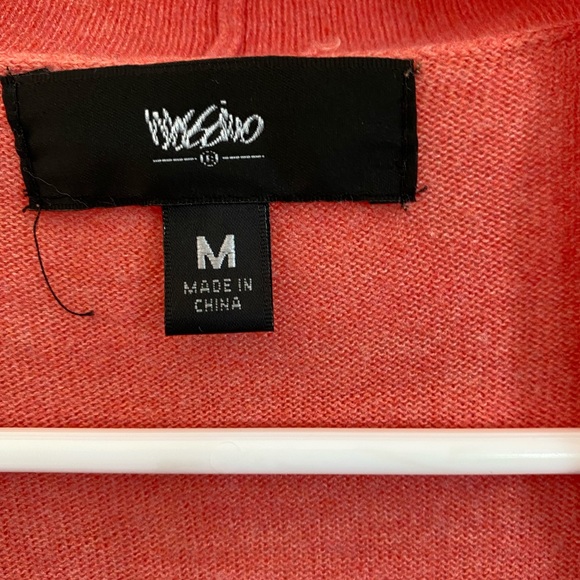 Coral sweater cardigan size M - Picture 2 of 4